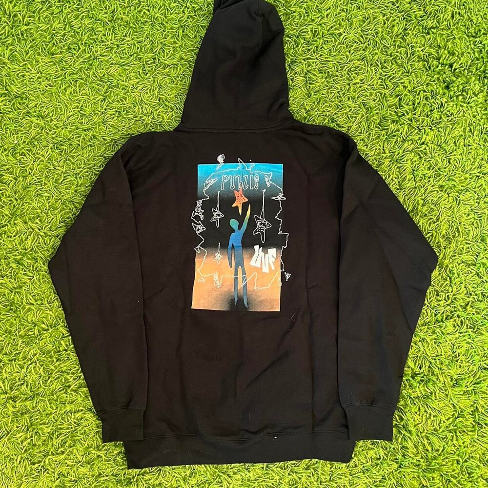 Huf x public hoodie brand
